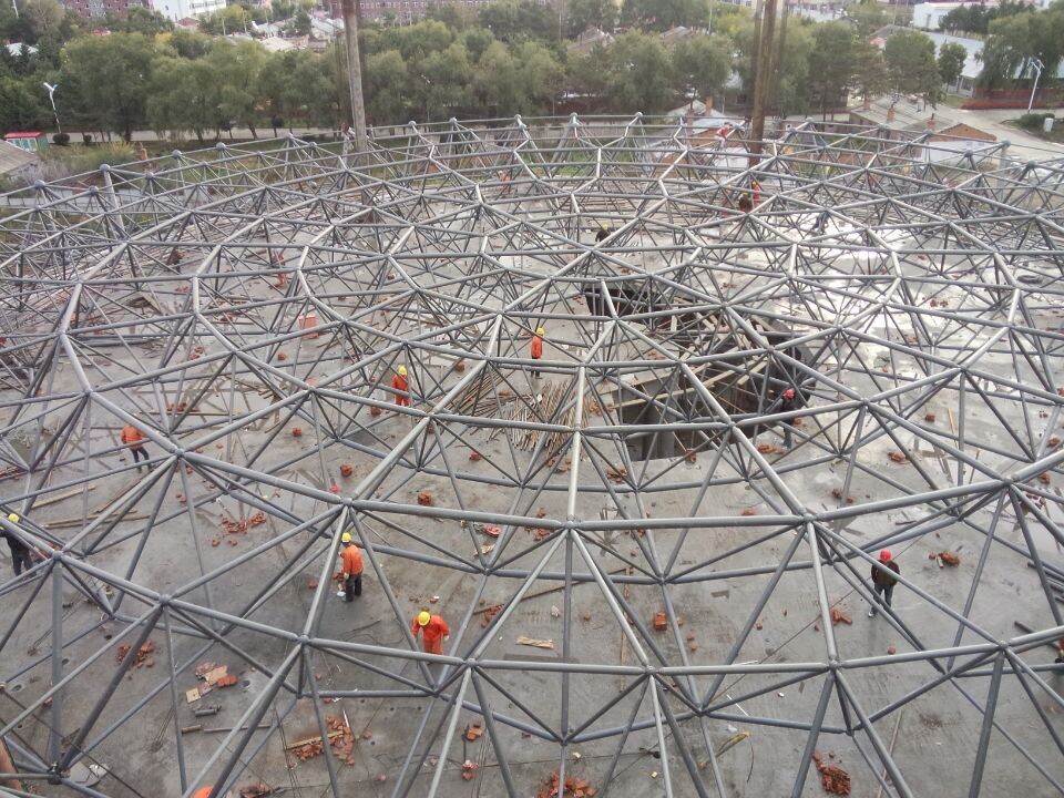 渭南全民健身中心网架